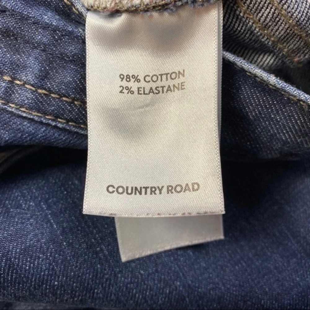 CR. Denim Standard Fit Dark Wash Denim Straight Leg Jean‎